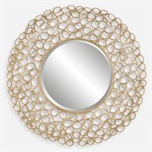 Uttermost 09850 - Uttermost Swirl Round Gold Mirror
