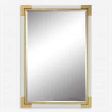 Uttermost 09879 - Uttermost Malik White & Gold Mirror
