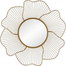 Uttermost 09912 - Uttermost Blossom Gold Floral Mirror