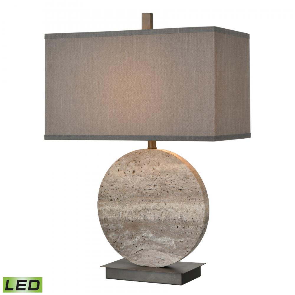 Vermouth 26.5'' High 1-Light Table Lamp - Gray - Includes LED Bulb
