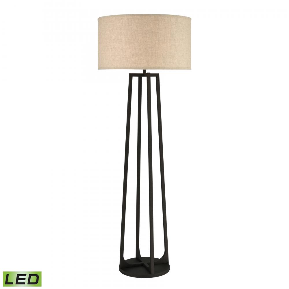 Colony 73'' High 1-Light Floor Lamp - Bronze - Includes LED Bulb