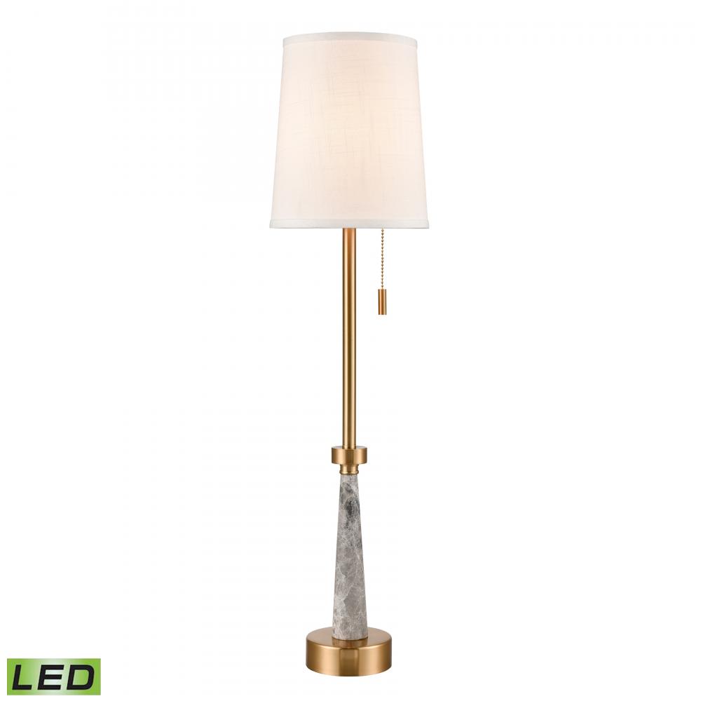 Magda 34'' High 1-Light Buffet Lamp - Includes LED Bulb