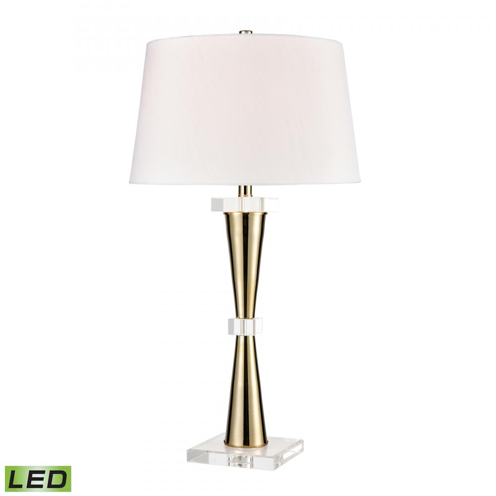Brandt 32'' High 1-Light Table Lamp - Gold - Includes LED Bulb