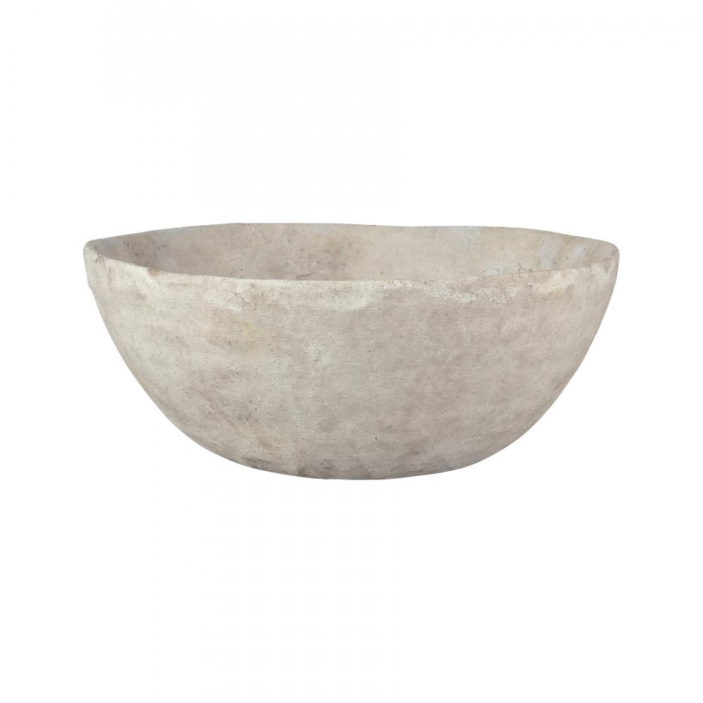 Pantheon Bowl - Aged White