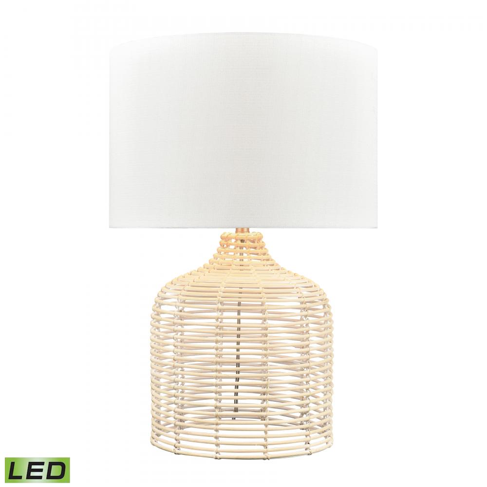 Crawford Cove 26'' High 1-Light Table Lamp - Natural - Includes LED Bulb