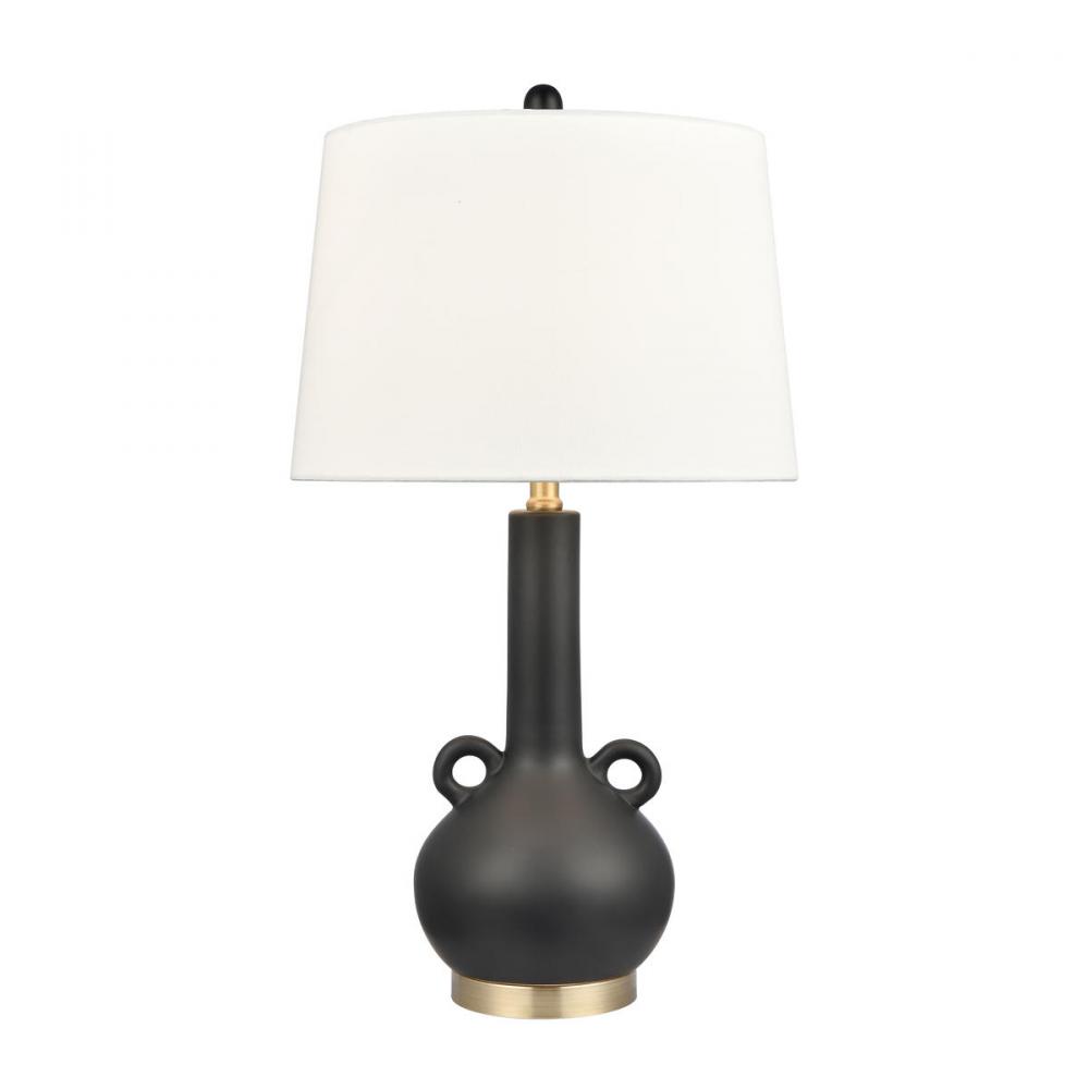 Sanderson 27'' High 1-Light Table Lamp - Matte Black