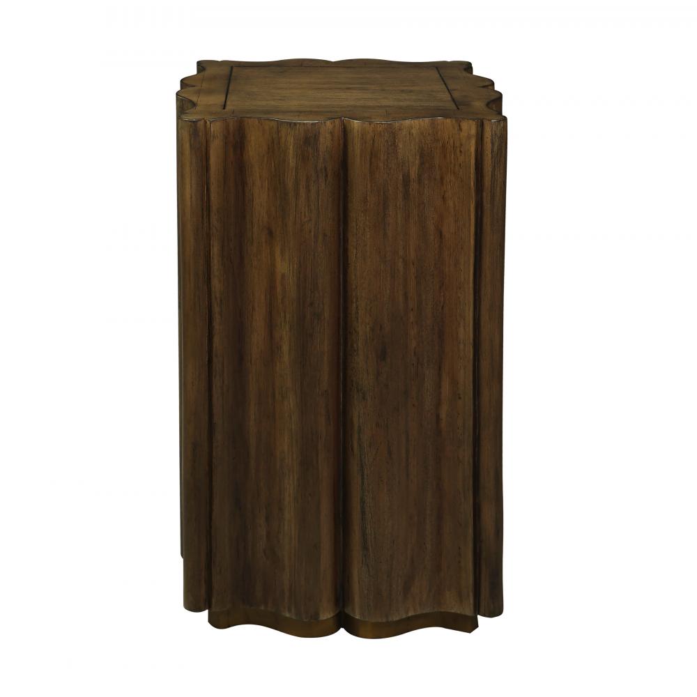 Breck Accent Table - Harvest Brown
