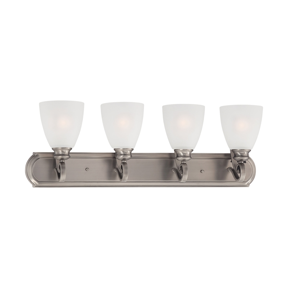 Haven 4-Light Wall Lamp in Satin Pewter