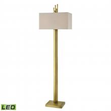 ELK Home D3939-LED - Azimuth 69'' High 2-Light Floor Lamp - Antique Brass - Includes LED Bulbs