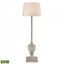 ELK Home D4390-LED - Regus 51'' High 1-Light Outdoor Floor Lamp - Antique Gray - Includes LED Bulb