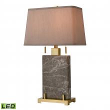 ELK Home D4704-LED - Windsor 27'' High 2-Light Table Lamp - Honey Brass - Includes LED Bulbs