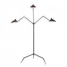 ELK Home H0019-11103 - Risley 81.5'' High 3-Light Floor Lamp - Matte Black