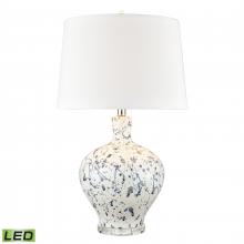 ELK Home H0019-8030-LED - Rueben Crescent 27'' High 1-Light Table Lamp - Blue - Includes LED Bulb