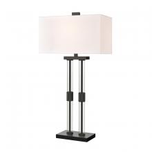 ELK Home H0019-9568 - Roseden Court 34'' High 1-Light Table Lamp - Matte Black