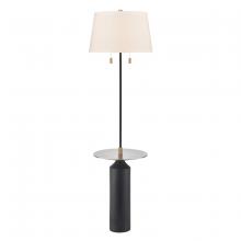 ELK Home H0019-9584 - Shelve It 65'' High 2-Light Floor Lamp - Matte Black