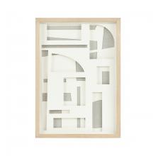 ELK Home H0036-11939 - Paper I Dimensional Wall Art - Neutral