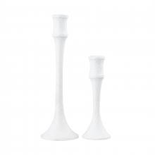 ELK Home H0897-10923/S2 - Miro Candleholder - Set of 2 Plaster White (2 pack)