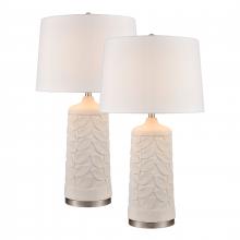 ELK Home S0019-10292/S2 - Penny 32.5'' High 1-Light Table Lamp - Set of 2 White