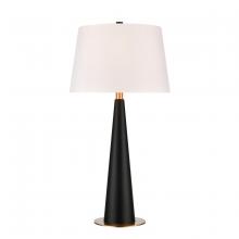 ELK Home S0019-9586 - Case In Point 35'' High 1-Light Table Lamp - Matte Black